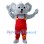 Cute Gray Koala Mascot Costume