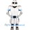 White Knight Mascot Costume