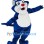 Blue Cat Mascot Costume