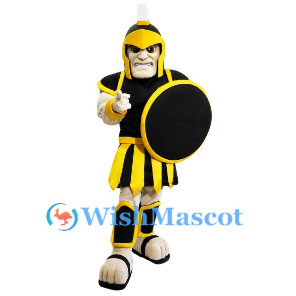 Fierce Spartan Warrior Mascot Costume