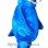 Vibrant Blue Parrot Mascot Costume