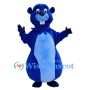 Blue Beaver Mascot Costume