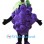 Purple Grapes Mascot Costume