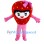 ‌Cute Strawberry Girl Mascot Costume