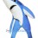Lifelike Blue Shark Mascot Costume
