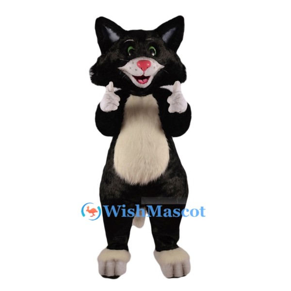 Lovely Black Cat Mascot Costume