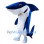 ‌Cartoon Shark Mascot Costume