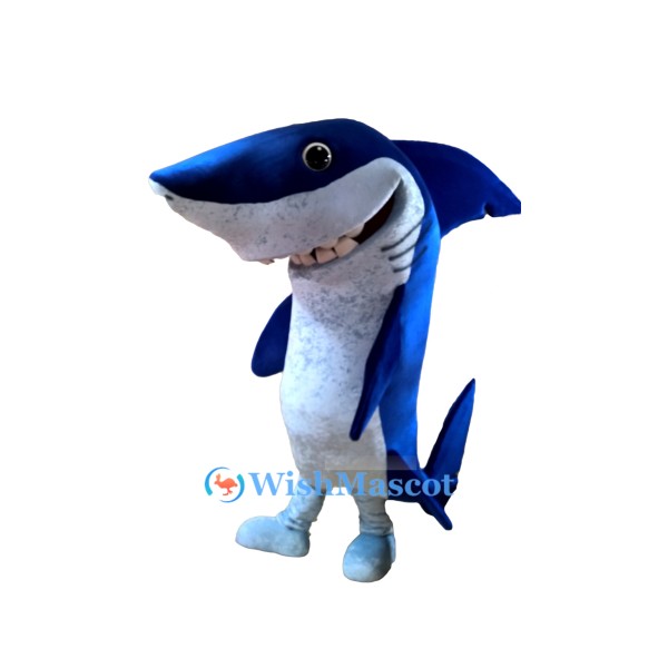 ‌Cartoon Shark Mascot Costume