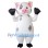 Cute White Pig Mascot Costume
