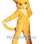 Realistic Brown Cat Mascot Costume