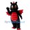 Black & Red Dragon Mascot Costume