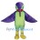 Green & Purple Hummingbird Mascot Costume