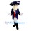 Realistic Patriot Mascot Costume