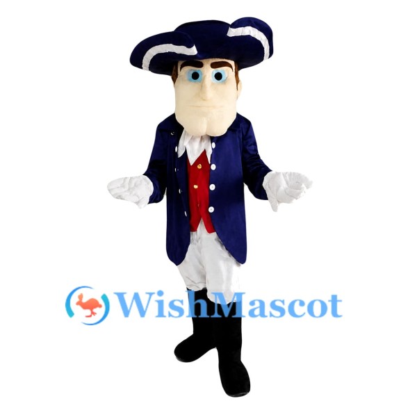 Realistic Patriot Mascot Costume