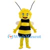 ‌Cute Yellow Bee Mascot Costume