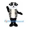 Panda Mascot Costume with Camouflage Vest and Sunglasses