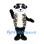 Panda Mascot Costume with Camouflage Vest and Sunglasses