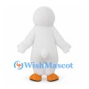 Duck Mascot Costume in White with Orange Bill and Feet
