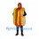 Hot Dog Mascot Costume with Textured Bun and Mustard Stripe