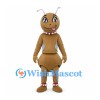 Ant Mascot Costume in Brown with Bead Necklace