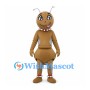 Ant Mascot Costume in Brown with Bead Necklace