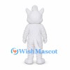 Cat Mascot Costume in White with Pink Head Bow