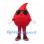 Blood Drop Mascot Costume in Red with Sunglasses