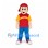 Boy Mascot Costume with Red Shirt and Blue Pants