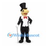 Cricket Mascot Costume with Black Tuxedo and Top Hat