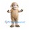 Sheep Mascot Costume in Tan with Cream Face