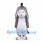 Donkey Mascot Costume in Gray with Black Mane and Stitched Face
