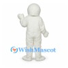 Yeti Mascot Costume in White with Large Paws