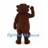 Beaver Mascot Costume in Brown with Cream Belly and Buck Teeth