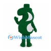 Dollar Sign Mascot Costume in Green with White Belly