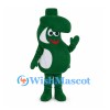Dollar Sign Mascot Costume in Green with White Belly