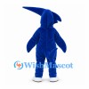 Swordfish Mascot Costume in Blue with Long Pointed Bill