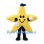 Star Mascot Costume in Yellow with Blue Cap
