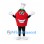 Tomato Chef Mascot Costume with White Hat and Smiling Face