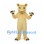 Lioness Mascot Costume in Tan with Black Paw Pads