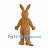 Kangaroo Mascot Costume in Brown with Baby Joey Pouch