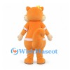 Squirrel Mascot Costume in Orange with Curled Tail