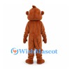Monkey Mascot Costume in Brown with Cream Face and Belly