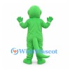 Crocodile Mascot Costume in Green with Long Snout and Tail