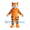 Tiger Mascot Costume in Orange with Pink Paw Pads