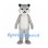 Cat Mascot Costume in Gray with White Belly and Blue Eyes