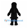 Killer Whale Mascot Costume in Black with White Belly