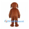 Dog Mascot Costume in Brown with Drooping Ears