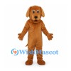 Dog Mascot Costume in Tan with Floppy Ears