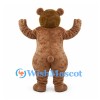 Bear Mascot Costume in Brown with Cream Muzzle