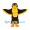 Eagle Mascot Costume in Brown with Yellow Beak and Wing Trim